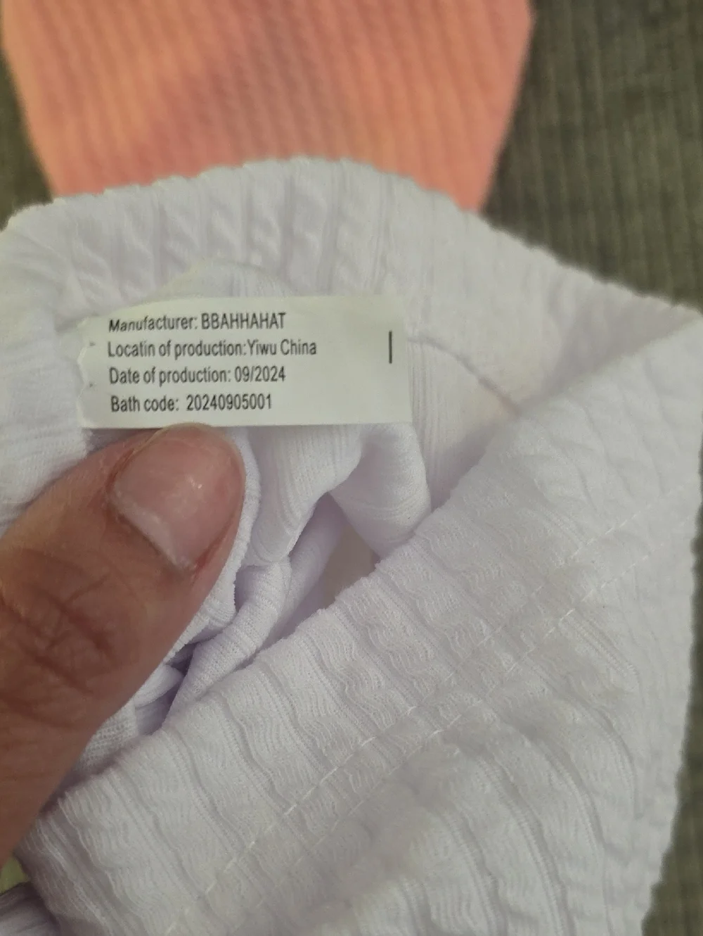 NWOT Newborn Soft Bow Turban Hat - Pink, Taupe, White, Beige